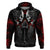 Skull Hoodie Double Skull And Death Angel - Wonder Print Shop