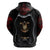 Skull Hoodie Double Skull And Death Angel - Wonder Print Shop