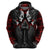 Skull Hoodie Double Skull And Death Angel - Wonder Print Shop