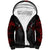 Skull Sherpa Hoodie Double Skull And Death Angel DT01