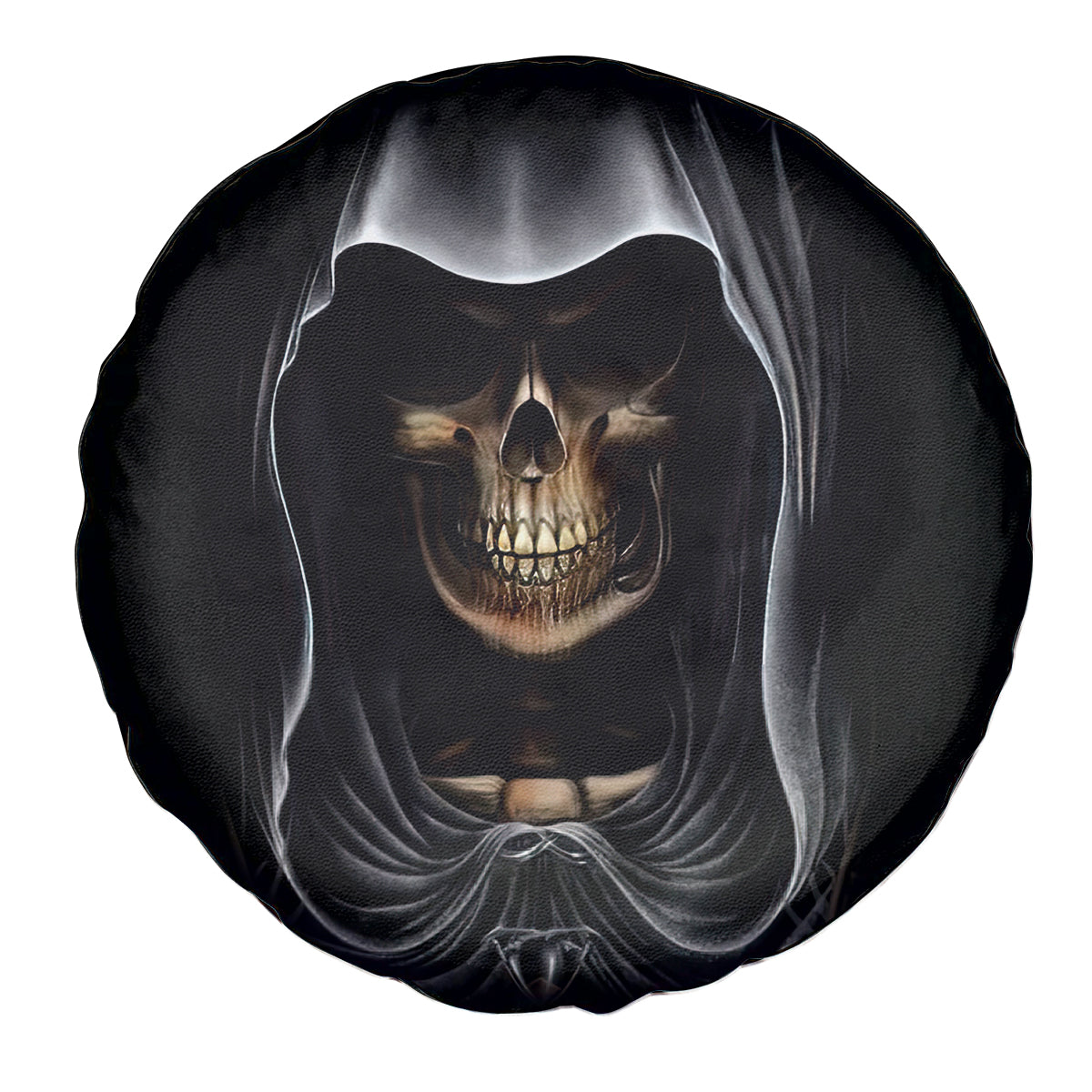 Skull Spare Tire Cover Double Skull And Death Angel - Wonder Print Shop