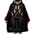 Skull Wearable Blanket Hoodie Double Skull And Death Angel DT01