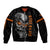 Skull Bomber Jacket Ride Or Die - Wonder Print Shop