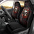 Skull Car Seat Cover Red Rose - Wonder Print Shop