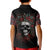 Skull Kid Polo Shirt Red Rose - Wonder Print Shop