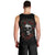 Skull Men Tank Top Red Rose DT01