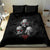 Skull Bedding Set No See No Hear No Speak Evil - Wonder Print Shop