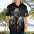 Skull Hawaiian Shirt No See No Hear No Speak Evil - Wonder Print Shop