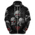 Skull Hoodie No See No Hear No Speak Evil - Wonder Print Shop