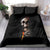 Skull Bedding Set Skeleton Ripped Inside Flame - Wonder Print Shop