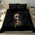 Skull Bedding Set Skeleton Ripped Inside Flame - Wonder Print Shop