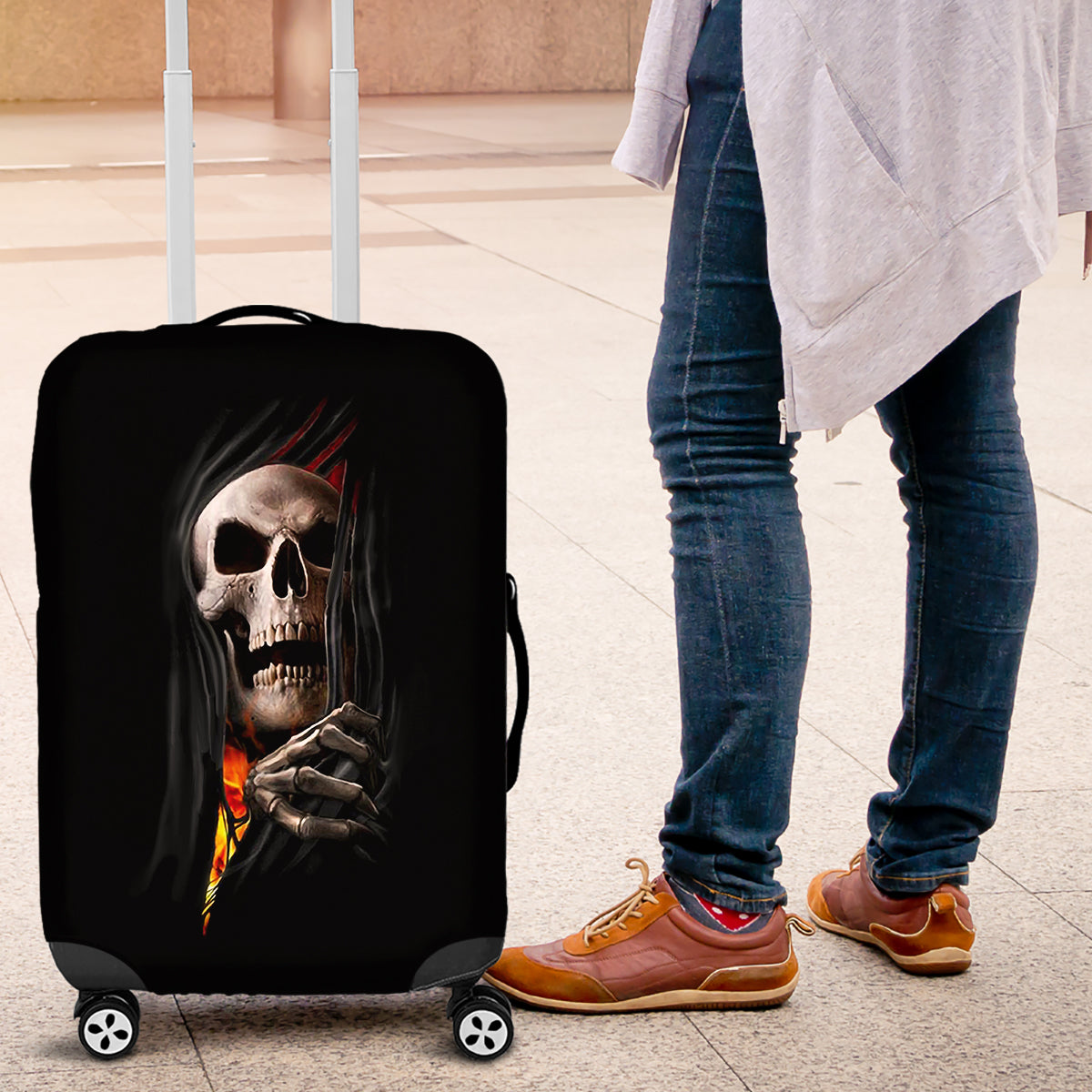 skull-luggage-cover-skeleton-ripped-inside-flame