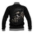 Skull Baseball Jacket Evil Skeleton Look Inside - Wonder Print Shop