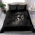 Skull Bedding Set Evil Skeleton Look Inside - Wonder Print Shop