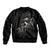 Skull Bomber Jacket Evil Skeleton Look Inside - Wonder Print Shop