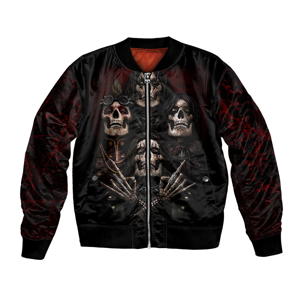 Skull Bomber Jacket Boy Band Queen - Wonder Print Shop