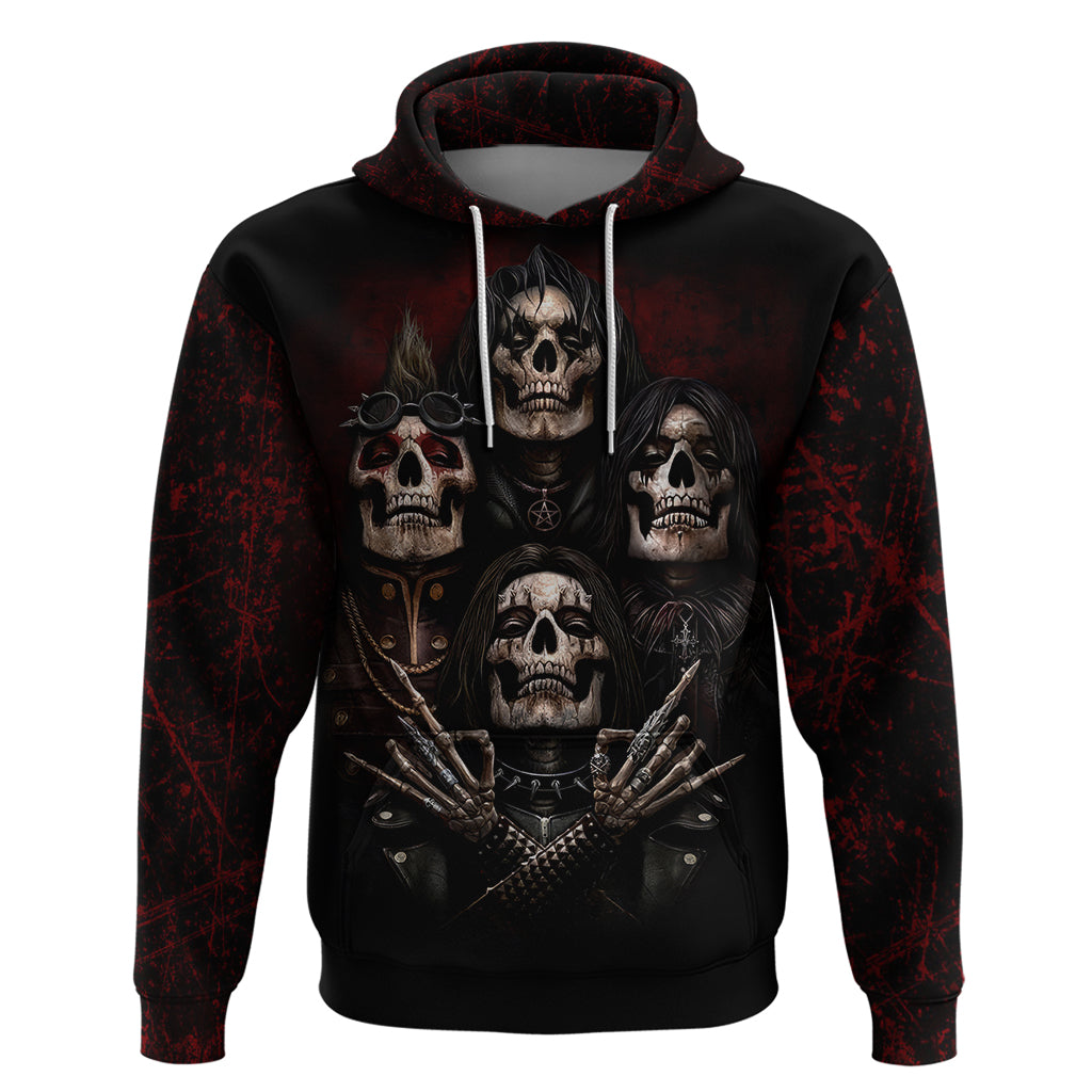 Skull Hoodie Boy Band Queen - Wonder Print Shop