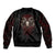 Skull Sleeve Zip Bomber Jacket Boy Band Queen - Wonder Print Shop