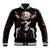 Skull Baseball Jacket Blood Skull Survivor - Wonder Print Shop