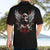 Skull Hawaiian Shirt Blood Skull Survivor - Wonder Print Shop