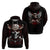 Skull Hoodie Blood Skull Survivor - Wonder Print Shop