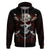 Skull Hoodie Blood Skull Survivor - Wonder Print Shop