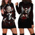 Skull Hoodie Dress Blood Skull Survivor - Wonder Print Shop