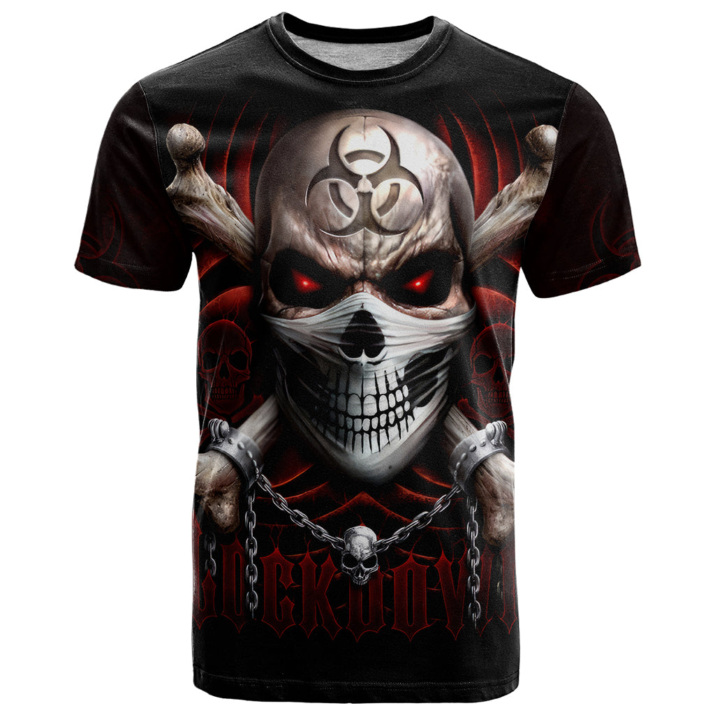 Skull T Shirt Blood Skull Survivor DT01