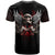 Skull T Shirt Blood Skull Survivor DT01