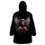 Skull Wearable Blanket Hoodie Blood Skull Survivor DT01