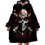 Skull Wearable Blanket Hoodie Blood Skull Survivor DT01