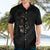 Skull Hawaiian Shirt Black Reaper - Wonder Print Shop