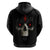 Skull Hoodie Black Reaper - Wonder Print Shop