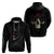 Skull Hoodie Black Reaper - Wonder Print Shop