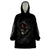 Skull Wearable Blanket Hoodie Black Reaper DT01