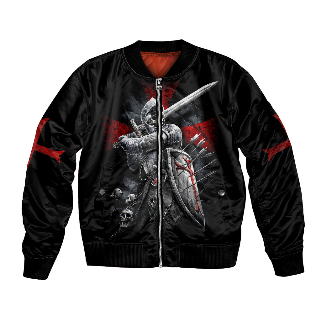 Skull Bomber Jacket Death Skull Crusader - Wonder Print Shop