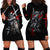 Skull Hoodie Dress Death Skull Crusader - Wonder Print Shop