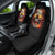 Skull Car Seat Cover Fire Skull Tattoo Scream - Wonder Print Shop