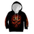 Skull Kid Hoodie Fire Skull Tattoo Scream - Wonder Print Shop