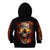 Skull Kid Hoodie Fire Skull Tattoo Scream - Wonder Print Shop