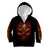 Skull Kid Hoodie Fire Skull Tattoo Scream - Wonder Print Shop