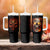 Skull Tumbler With Handle Fire Skull Tattoo Scream