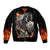 Skull Bomber Jacket Gambling Death Fire - Wonder Print Shop