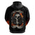 Skull Hoodie Gambling Death Fire - Wonder Print Shop