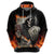 Skull Hoodie Gambling Death Fire - Wonder Print Shop