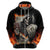 Skull Hoodie Gambling Death Fire - Wonder Print Shop