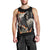 Skull Men Tank Top Gambling Death Fire DT01