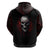 Skull Hoodie Death Skull Game Over - Wonder Print Shop