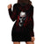 Skull Hoodie Dress Death Skull Game Over - Wonder Print Shop