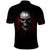 Skull Polo Shirt Death Skull Game Over - Wonder Print Shop